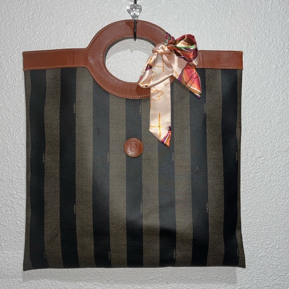 Fendi Pequin Tote - Picture 2 of 6